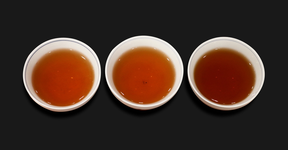 九十年代干仓普洱茶茶汤详情