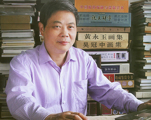 紫砂大师曹亚麟在工作室 紫砂大师曹亚麟在工作室
