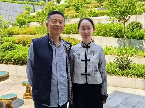 鲍璟和顾景舟弟子葛陶中大师合影