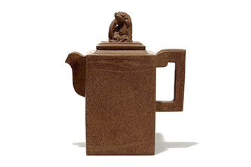 鲍廷博制鸡血御玺壶