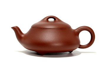 徐曲制汉棠石瓢壶