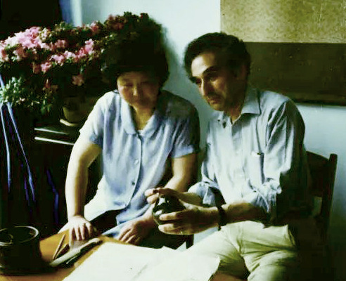 曹婉芬和设计师哥拉塔探讨造型艺术