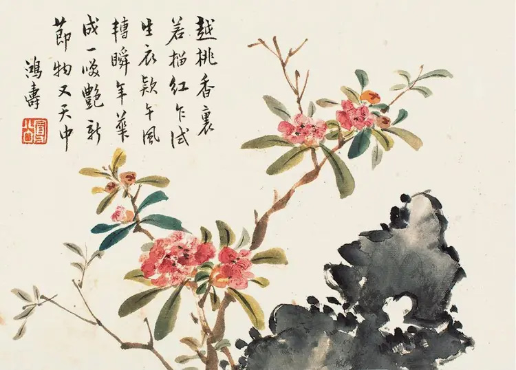 陈曼生绘画花卉册图片