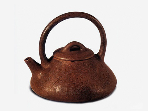 曼生石瓢提梁壶