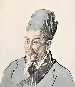 宜兴紫砂壶名家杨彭年画像