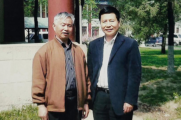 范洪泉与北京大学教授赵为民