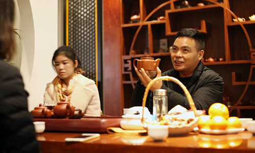 惠祥云大师做客淘壶人紫砂艺术馆