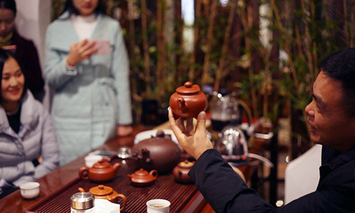 惠祥云大师做客淘壶人紫砂艺术馆