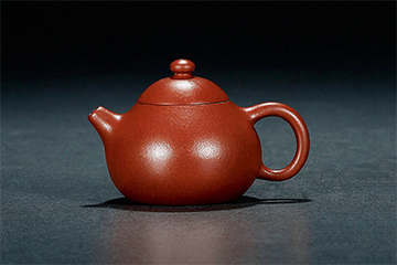 惠孟臣朱泥文旦壶