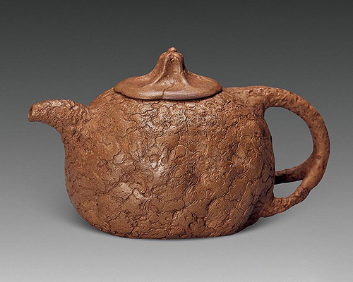 黄玉麟配瓜蒂盖供春壶