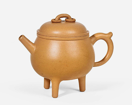 裴石民制双圈三脚鼎壶拍卖价格