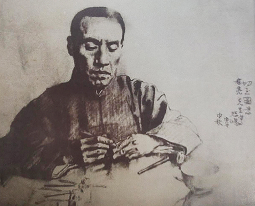 宜兴金石书法家切玉圣手潘稚亮