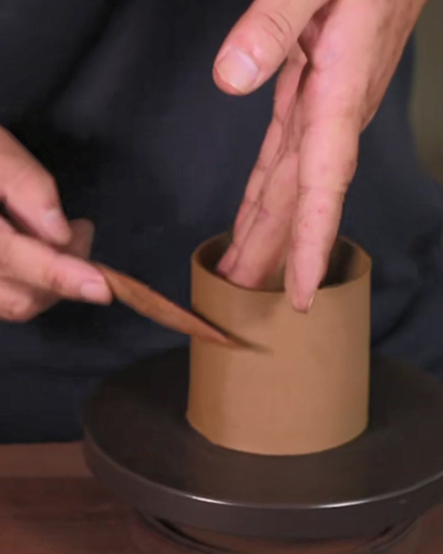 史宝林手工制作紫砂壶6