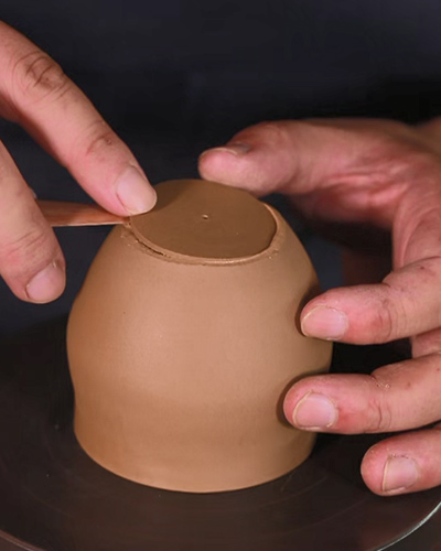 史宝林手工制作紫砂壶7