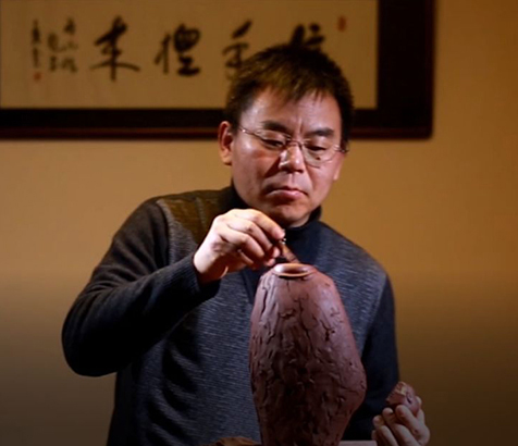 宜兴史小明在创作