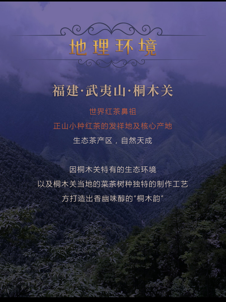 桐木关红茶地理环境