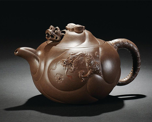 吴云根制鱼化龙壶拍卖成交价格行情