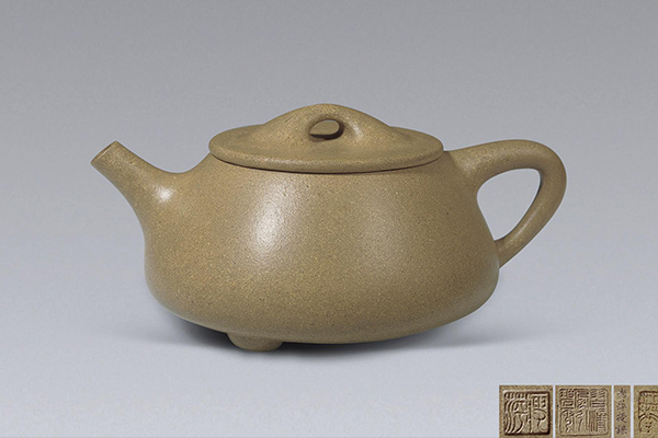 赵江华制顾景舟授课款满瓢壶拍卖