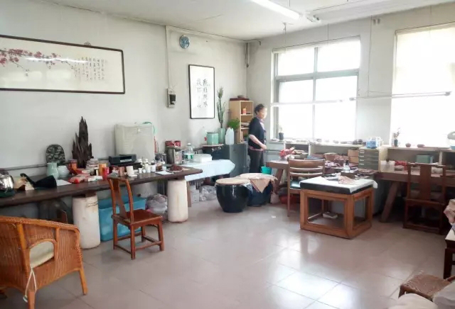 周桂珍大师的工作室