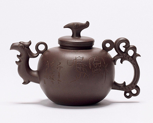 周桂珍制韩美林合作凤鸣壶拍卖价格