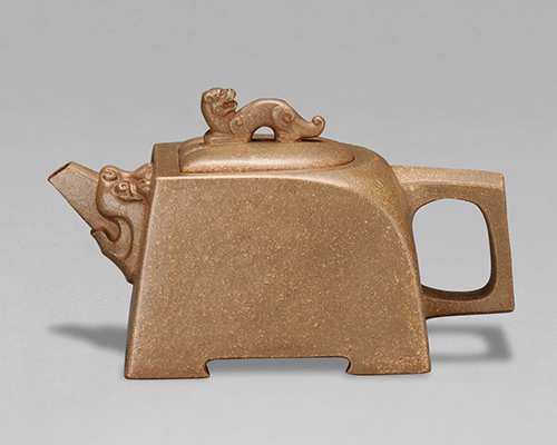 周桂珍制高海庚合作卧虎壶拍卖价格