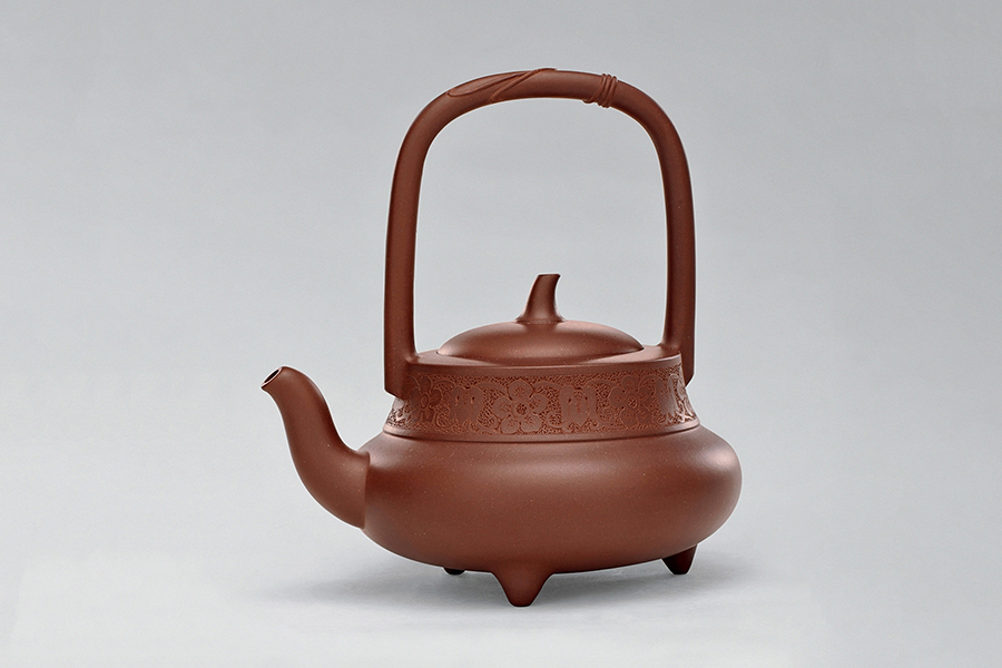 高海庚设计周桂珍制北瓜提梁壶