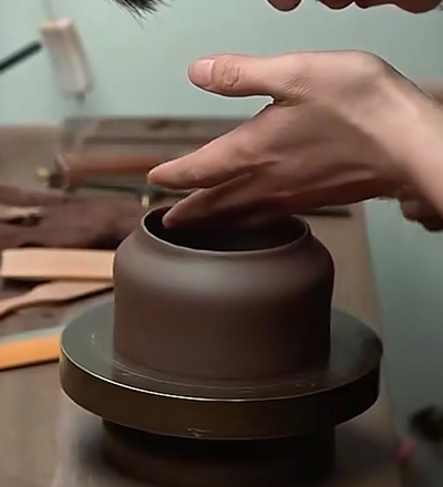 朱俊杰制作紫砂壶3