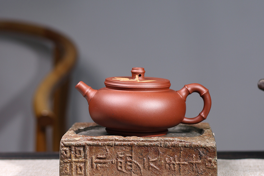 名家惠祥云作品《全手竹报平安》