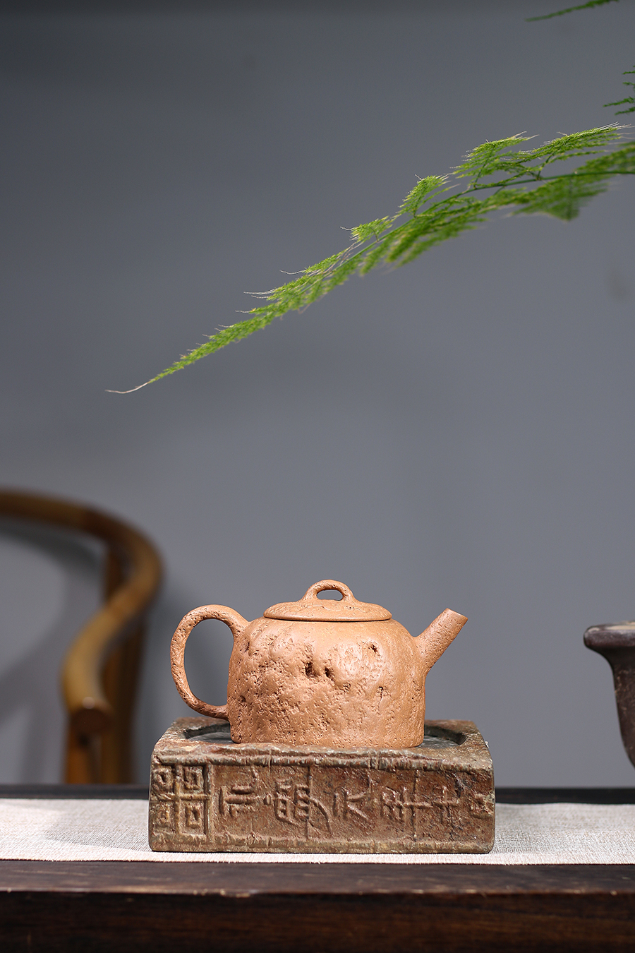 名家惠祥云作品《福寿供春》