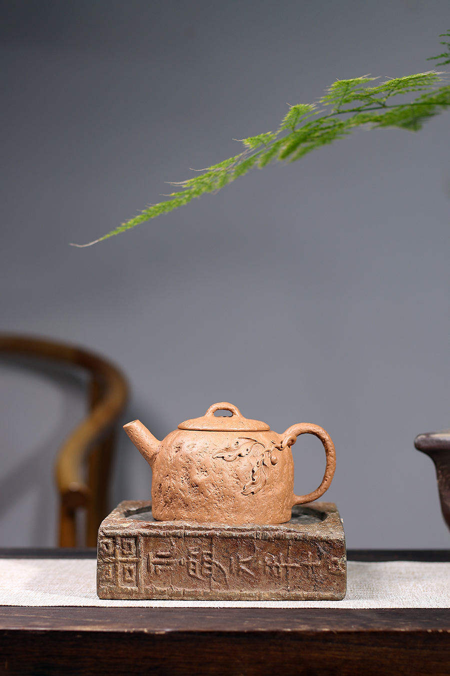 名家惠祥云作品《福寿供春》