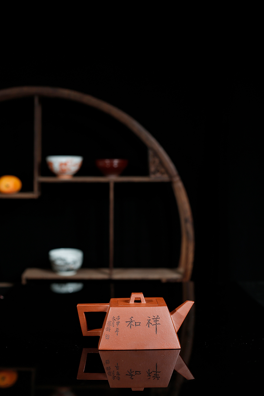 名家华健作品《升方(寒越装饰)》