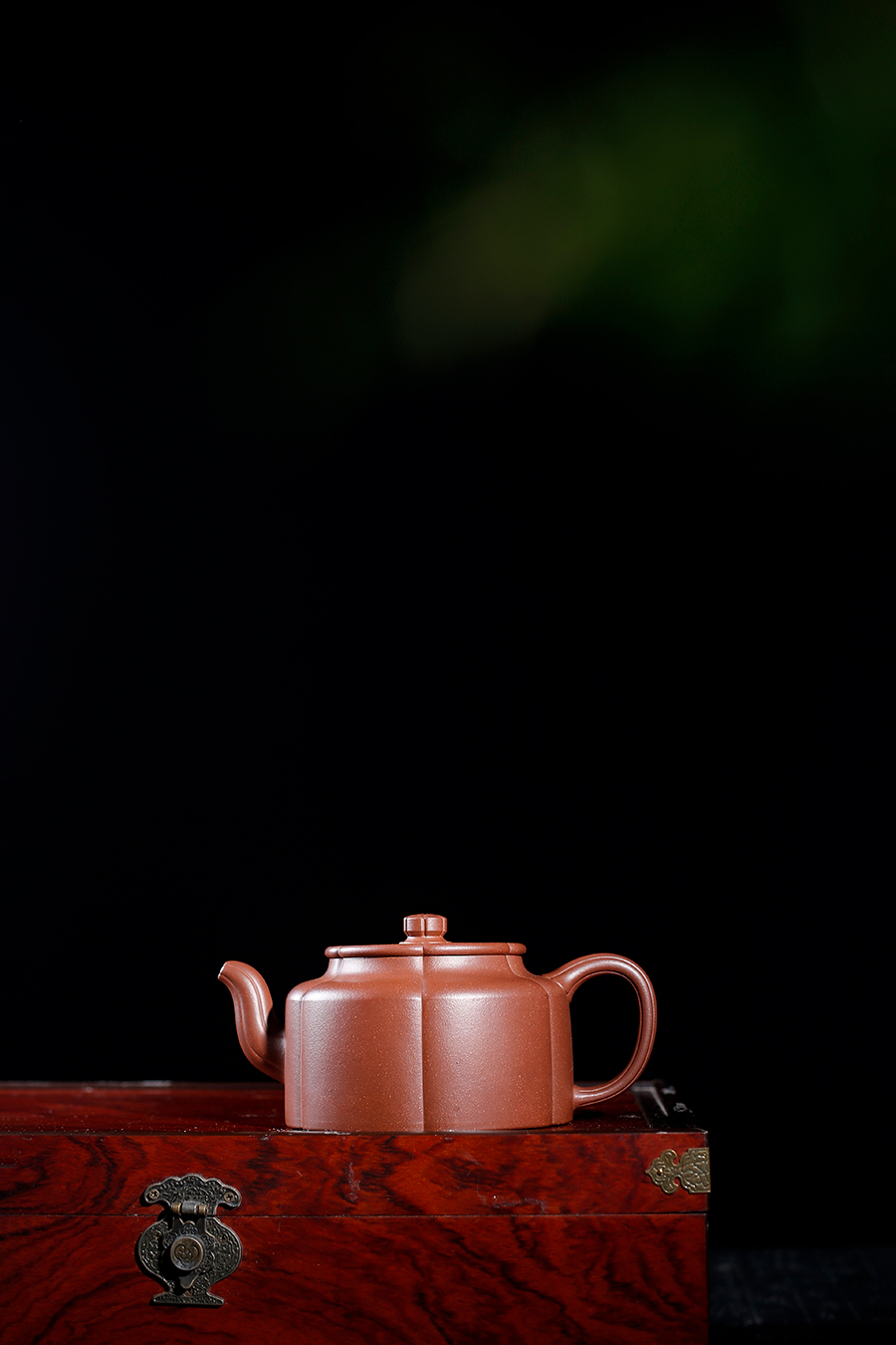 名家袁小强作品《全手梅花周盘》