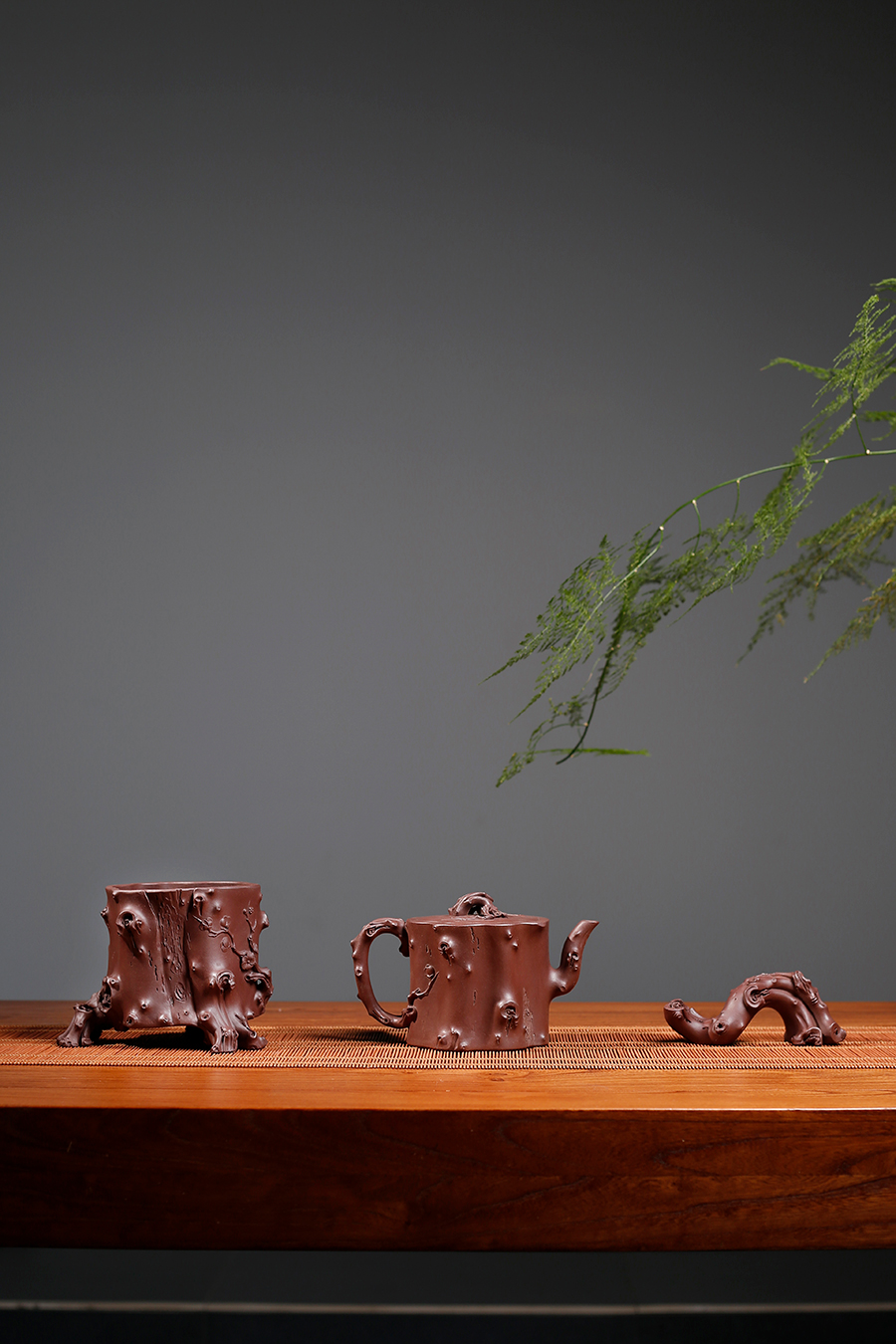 名家严强作品《春暖花开(套具·薄胎)》