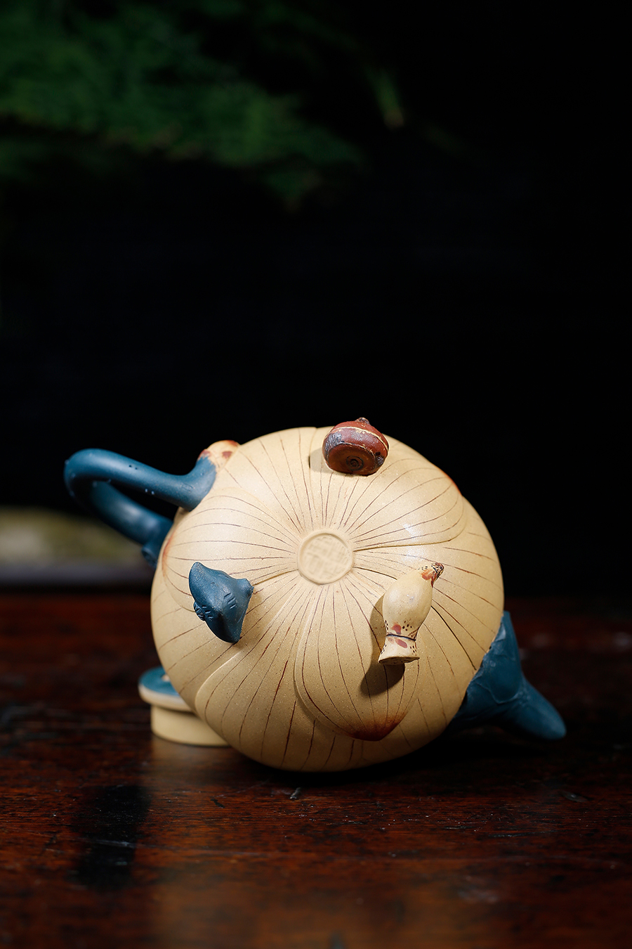 名家范永良作品《荷花壶(五件套)》