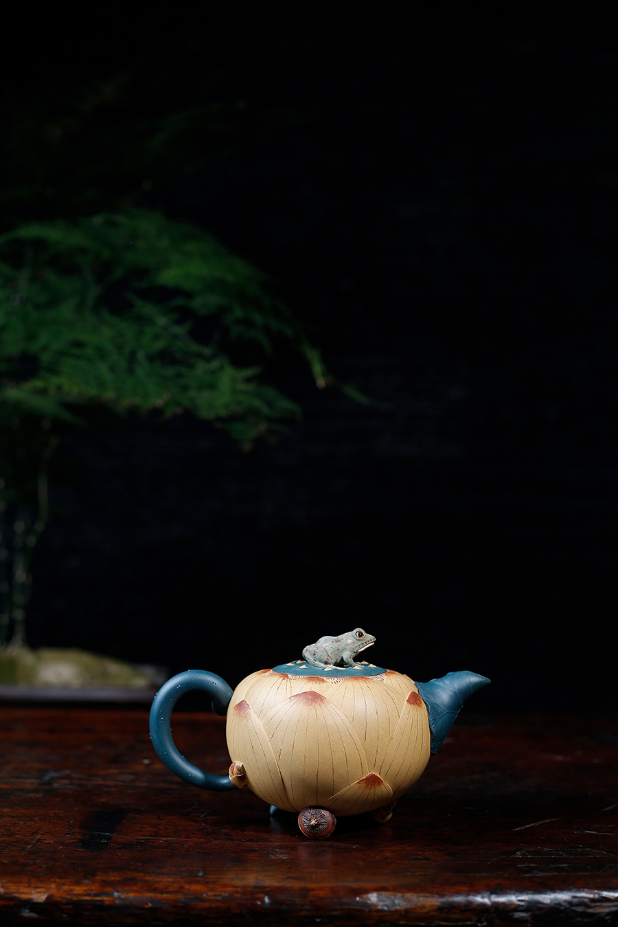 名家范永良作品《荷花壶(五件套)》