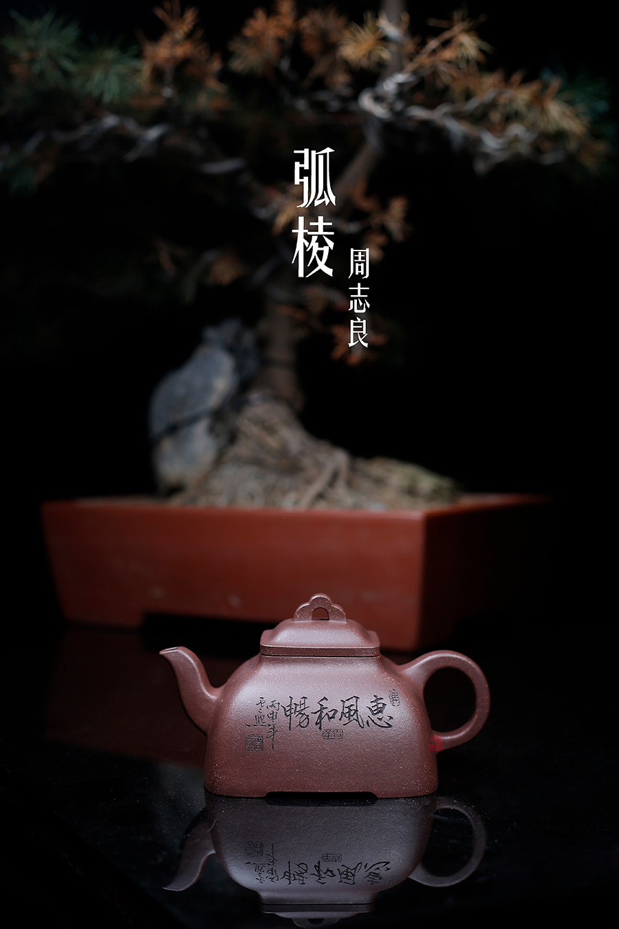 名家周志良作品《弧棱》