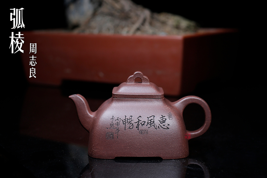 名家周志良作品《弧棱》