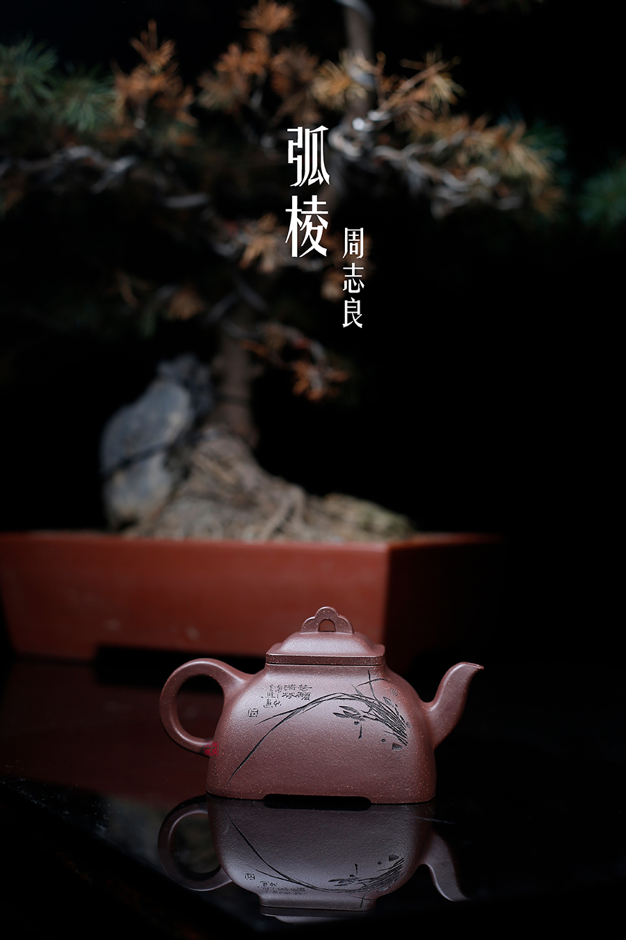 名家周志良作品《弧棱》