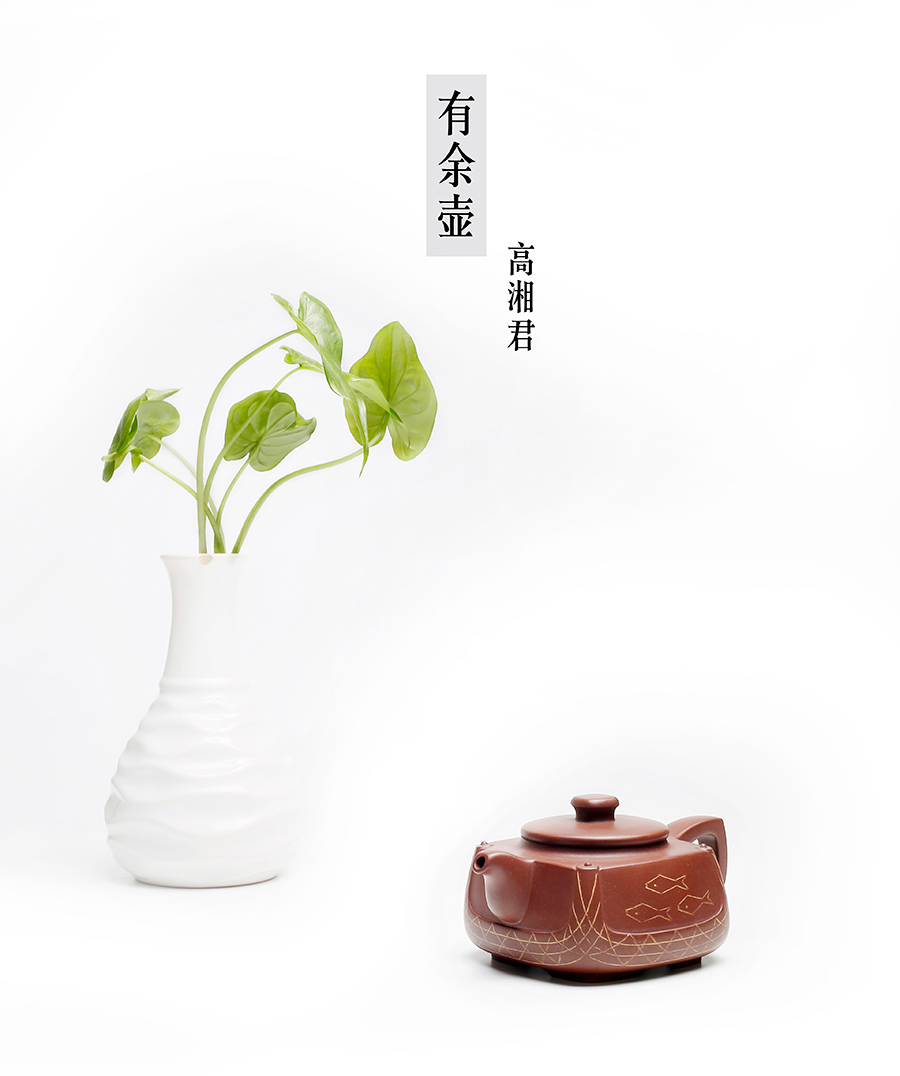 名家高湘君作品《有余壶》