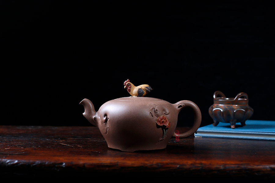 名家张宏作品《十二生肖·酉鸡》