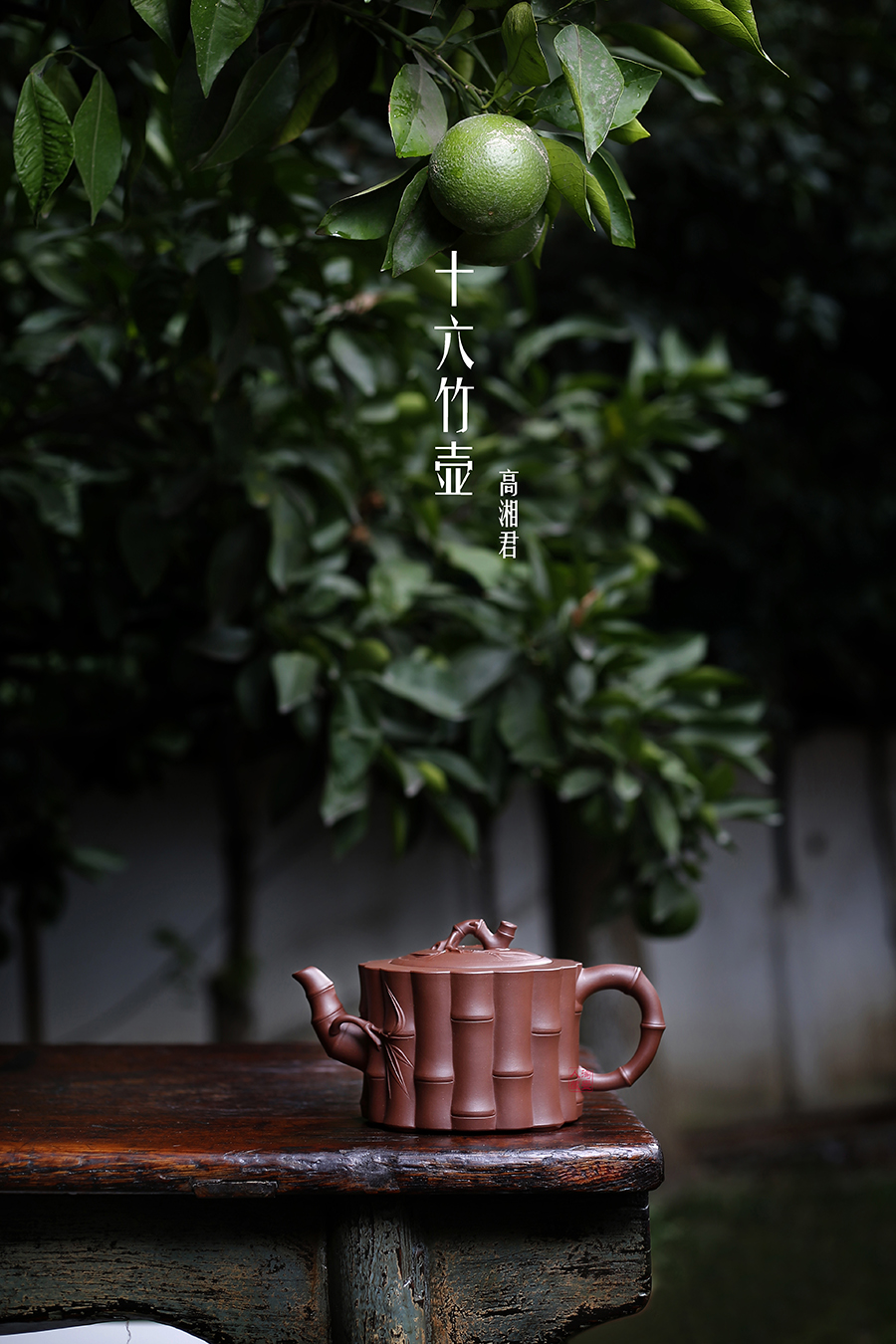 名家高湘君作品《大十六竹》