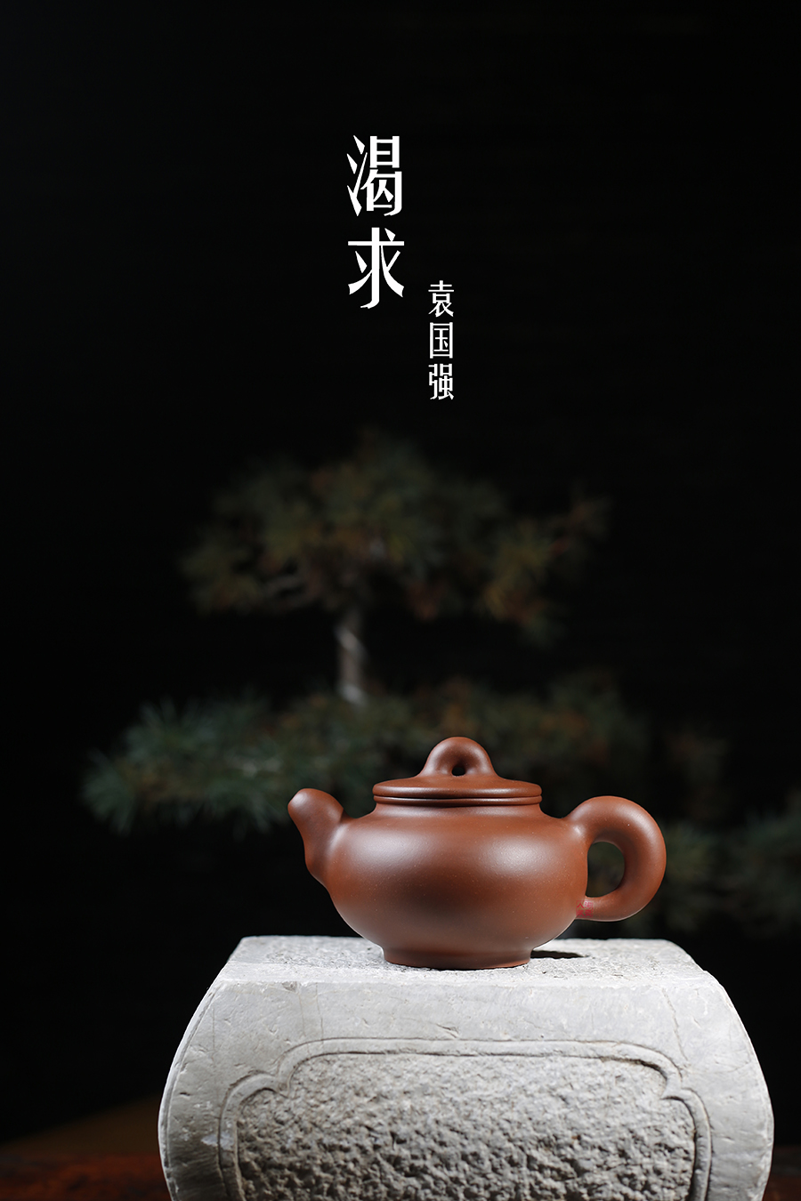 名家袁国强作品《渴求》