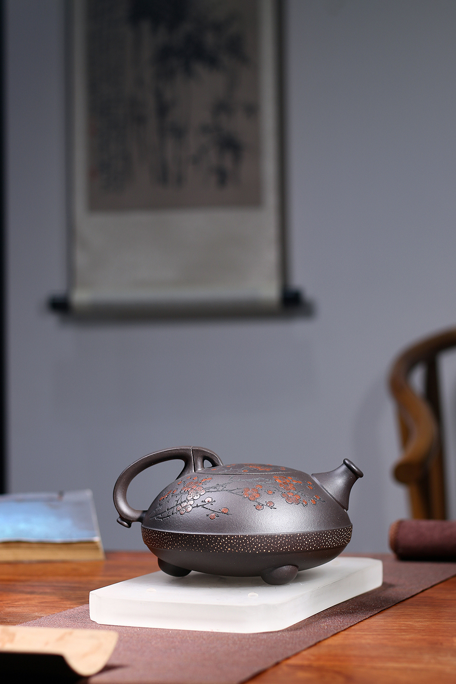 名家沈汉生作品《茗香》