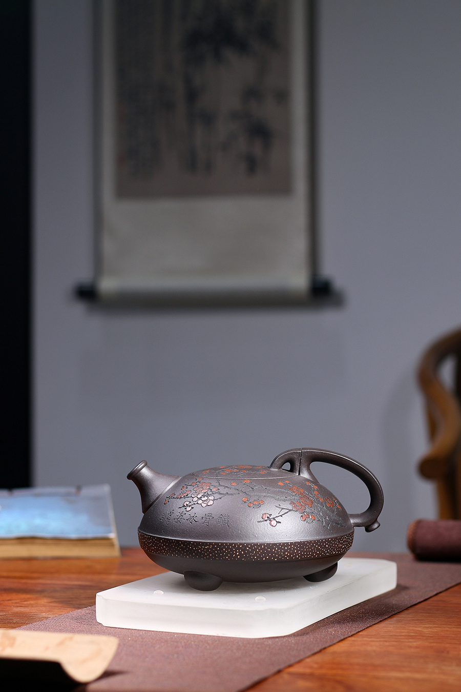 名家沈汉生作品《茗香》