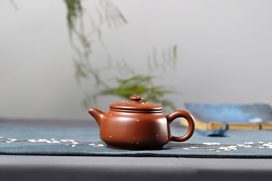 名家鲍仲梅作品《段砂红璧》