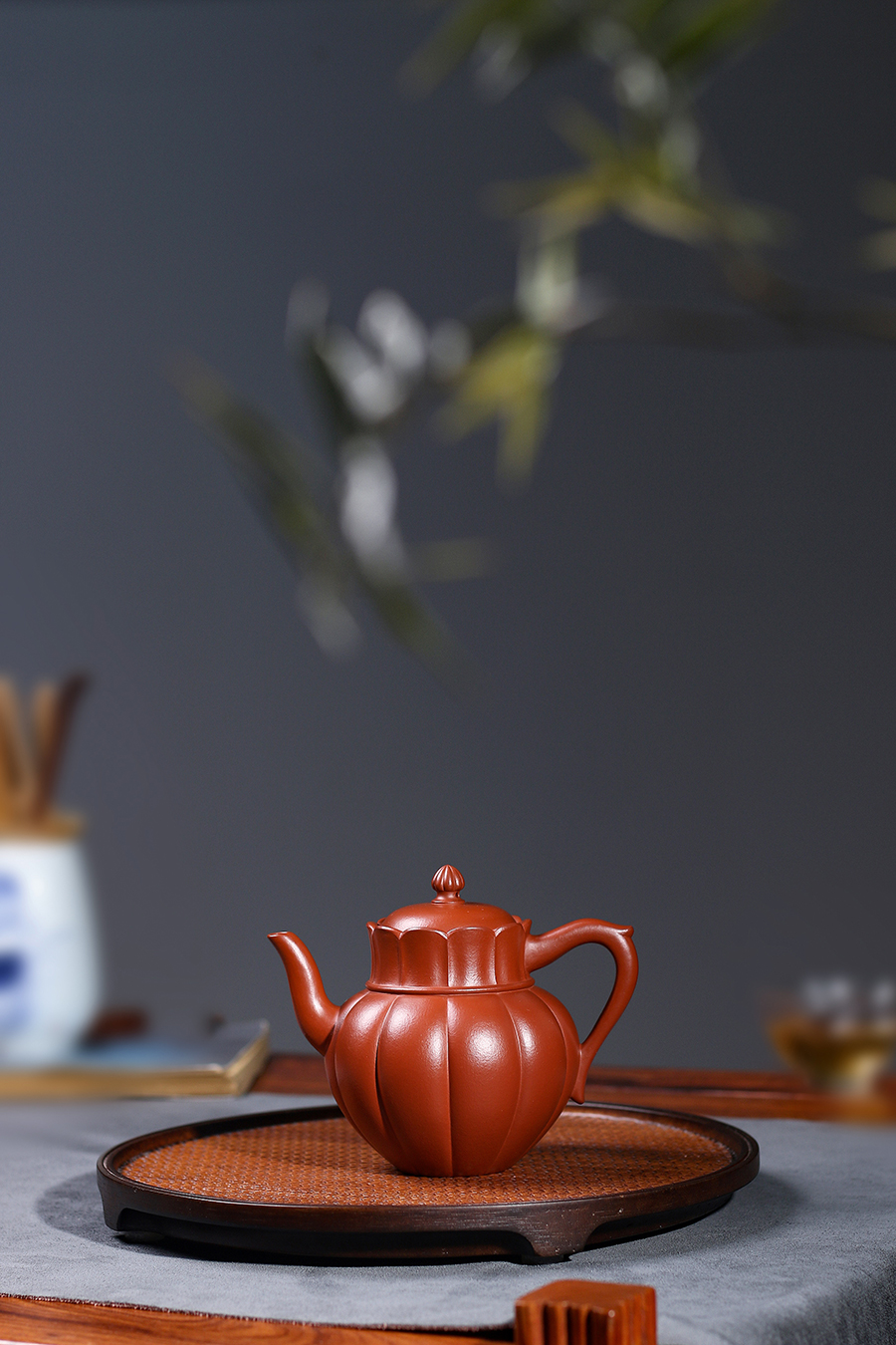 名家范泽锋作品《禅墩·瑞香》