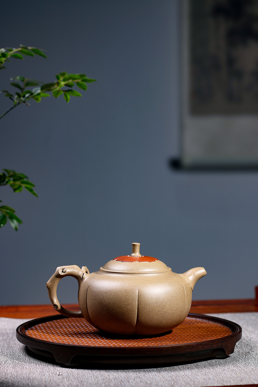 名家周菊英作品《富贵满堂》