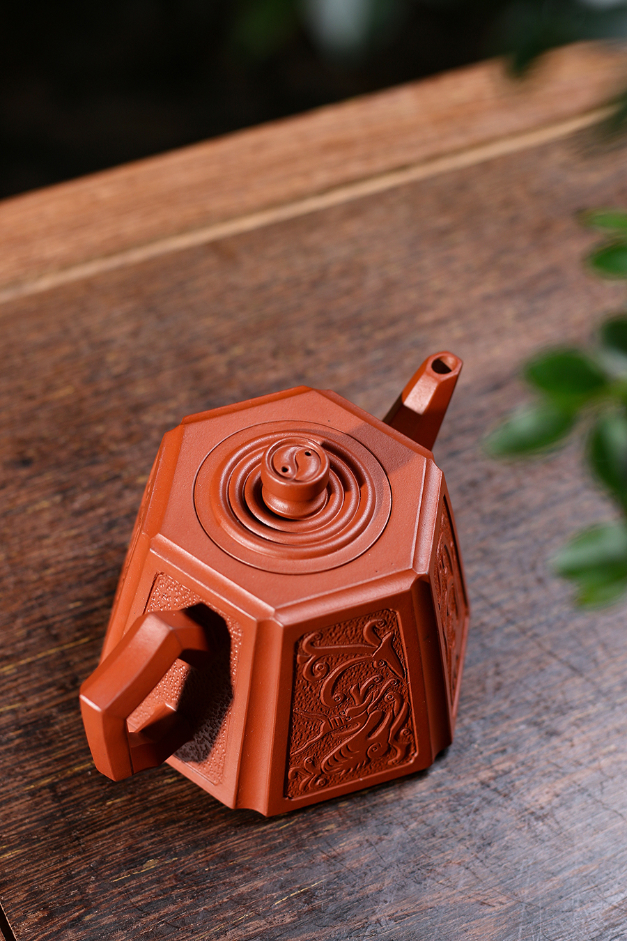 名家顾斌武作品《六方龙凤》