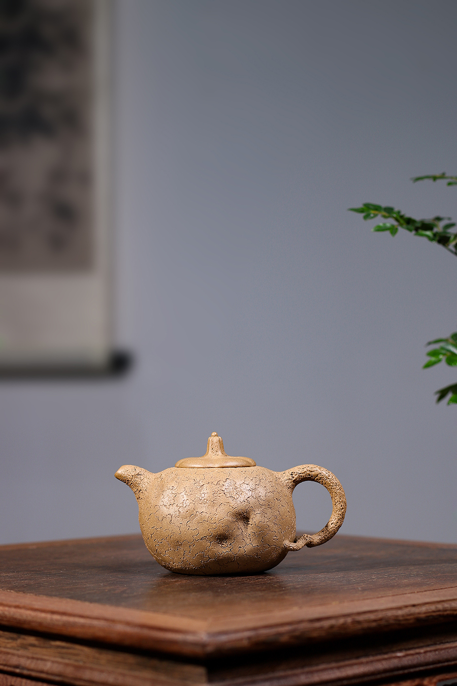 名家陈国良作品《供春(薄胎)》