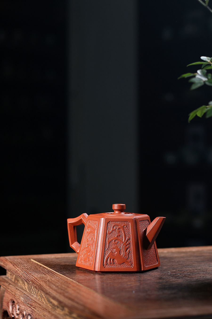 名家顾斌武作品《六方龙凤》